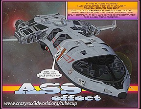 3D Comic: Ass Effect. 2
