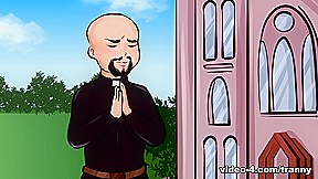 Thaysa Lopes in The Pegging of Father Anthony – DreamTranny