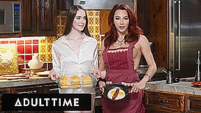 ADULT TIME – PAWG Hazel Moore Wants T-Girl Sausage For Breakfast Ass Gaping Fuck With Ariel Demure