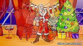 Ana Carolline in Mall Santa Butt-Fucks Tgirl – DreamTranny