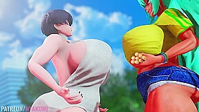 Lewd Reels- Behind the Curtains [HD Futafied]