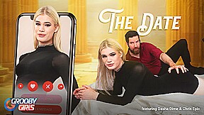GROOBYGIRLS – The Date With Gorgeous Blonde Dasha Dime