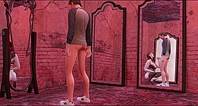 The haunted mirror Elliotyip male x futa