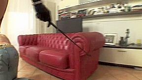 Bianca dominates the slave with her cock – Pinko TGirls